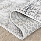 Rug Destination Grey Lochlan Power-Loomed Rug