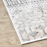 Rug Destination Grey Lochlan Power-Loomed Rug