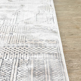 Rug Destination Grey Lochlan Power-Loomed Rug
