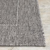Rug Destination Charcoal Kaia Indoor/Outdoor Rug