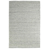Rug Destination Ivory Grey Hamish Wool &amp; Viscose Rug