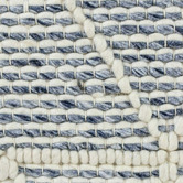 Rug Destination Blue &amp; White Holden Wool &amp; Viscose Rug