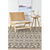 Rug Destination Brown Lanae Indoor/Outdoor Rug