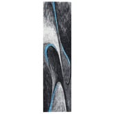 Rug Destination Grey &amp; Turquoise Millard Power-Loomed Rug