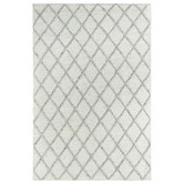 Rug Destination Grey Eliyahu Wool &amp; Viscose Rug