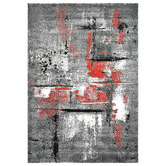 Rug Destination Red Landbert Power-Loomed Rug
