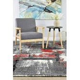 Rug Destination Red Landbert Power-Loomed Rug
