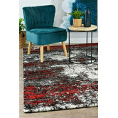 Rug Destination Red Marsden Power-Loomed Rug