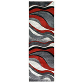 Rug Destination Red Manisha Power-Loomed Rug