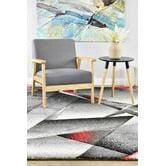 Rug Destination Red Arri Power-Loomed Rug