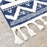 Rug Destination Navy Nix Contemporary Rug