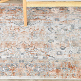 Rug Destination Terracotta Malenia Traditional Runner