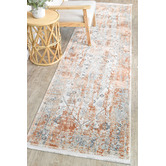 Rug Destination Terracotta Malenia Traditional Runner