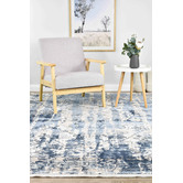Rug Destination Denim Malenia Traditional Rug