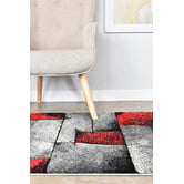 Rug Destination Red Photina Power-Loomed Rug