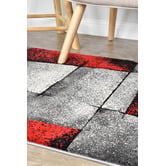 Rug Destination Red Photina Power-Loomed Rug