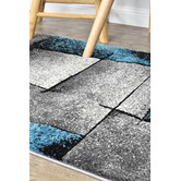 Rug Destination Turquoise Photina Power-Loomed Rug