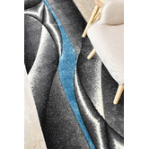 Rug Destination Turquoise Eutychia Power-Loomed Rug