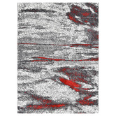 Rug Destination Red Ekby Contemporary Rug