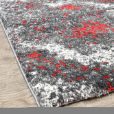 Rug Destination Red Ekby Contemporary Rug