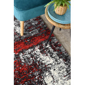 Rug Destination Red Marsden Power-Loomed Rug