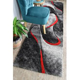 Rug Destination Red Steffen Power-Loomed Rug