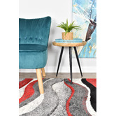 Rug Destination Red Manisha Power-Loomed Rug