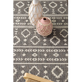 Rug Destination Brown Lanae Indoor/Outdoor Runner