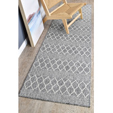 Rug Destination Grey Eula Indoor/Outdoor Runner