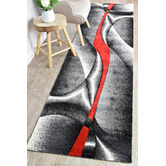 Rug Destination Red Eutychia Power-Loomed Rug