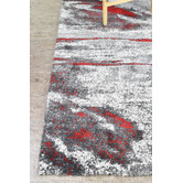 Rug Destination Red Ekby Contemporary Rug