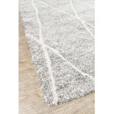Rug Destination Light Grey &amp; White Casper Power-Loomed Area Rug