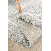 Rug Destination Light Grey &amp; White Casper Power-Loomed Area Rug