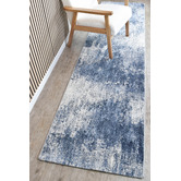 Rug Destination Blue Zayne Contemporary Rug