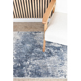 Rug Destination Blue Zayne Contemporary Rug