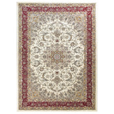 Rug Destination Cream &amp; Red Eris Power-Loomed Rug