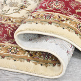 Rug Destination Cream &amp; Red Eris Power-Loomed Rug