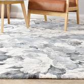 Rug Destination Blue &amp; Grey Juna Power-Loomed Rug