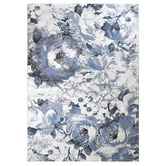 Rug Destination Blue &amp; Grey Juna Power-Loomed Rug