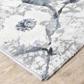 Rug Destination Blue &amp; Grey Juna Power-Loomed Rug