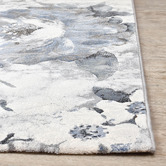 Rug Destination Blue &amp; Grey Juna Power-Loomed Rug
