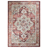 Rug Destination Red Juna Power-Loomed  Rug