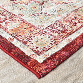 Rug Destination Red Juna Power-Loomed  Rug