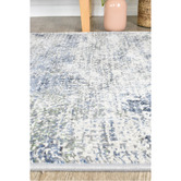 Rug Destination Blue &amp; Green Juna Power-Loomed Runner