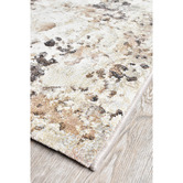 Rug Destination Brown &amp; Cream Juna Power-Loomed Runner