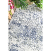 Rug Destination Blue &amp; Green Juna Power-Loomed Runner
