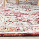 Rug Destination Red Juna Power-Loomed  Rug