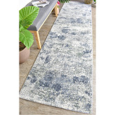 Rug Destination Blue &amp; Green Juna Power-Loomed Runner