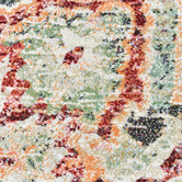 Rug Destination Red Juna Power-Loomed  Rug