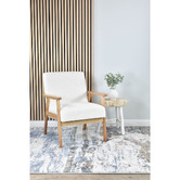 Rug Destination Blue &amp; Teracotta Juna Power-Loomed Rug